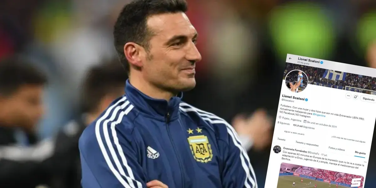 El DT de la Selección Argentina piensa en el armado de la lista de 26 futbolistas.