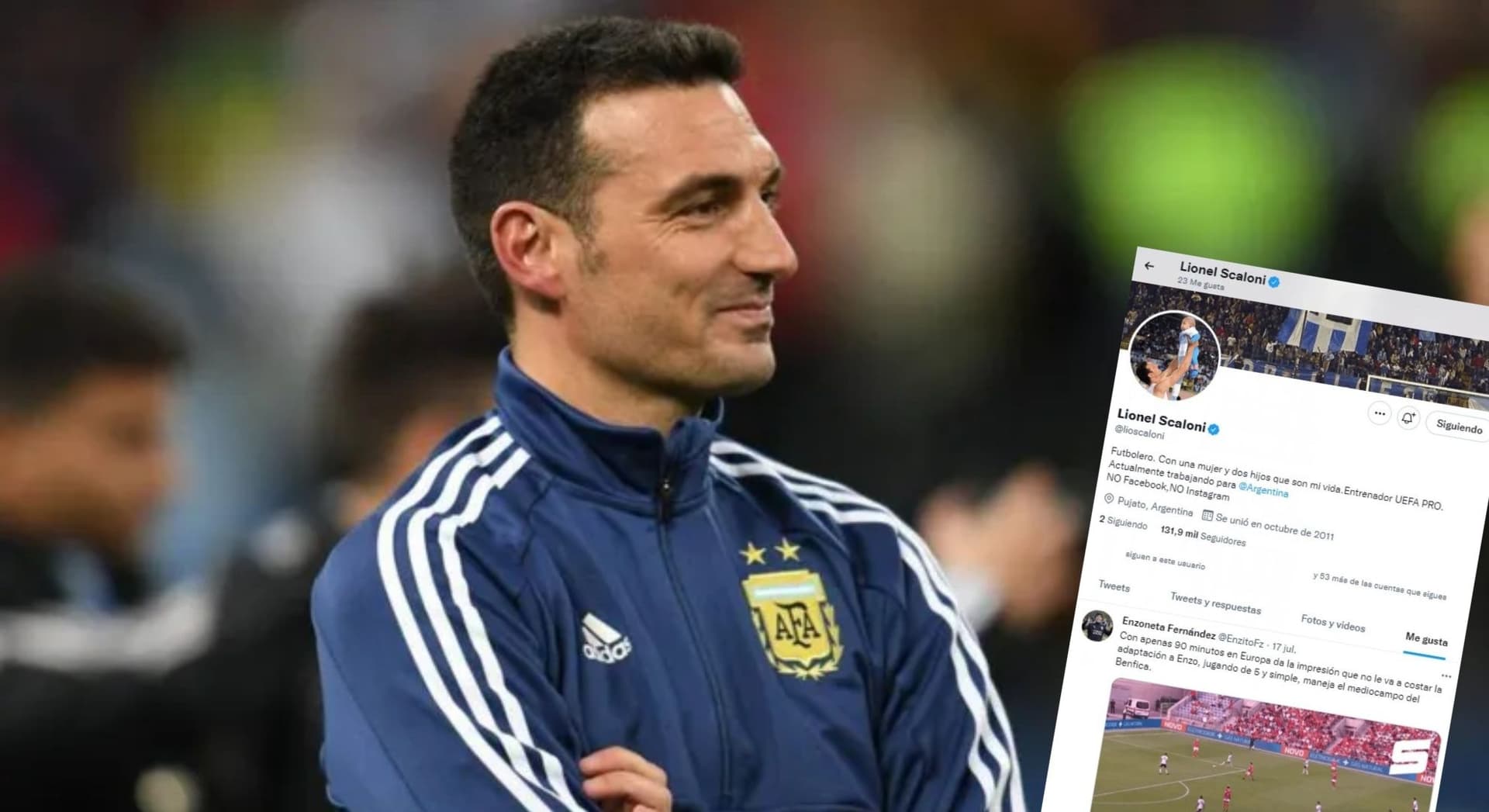 El DT de la Selección Argentina piensa en el armado de la lista de 26 futbolistas.
