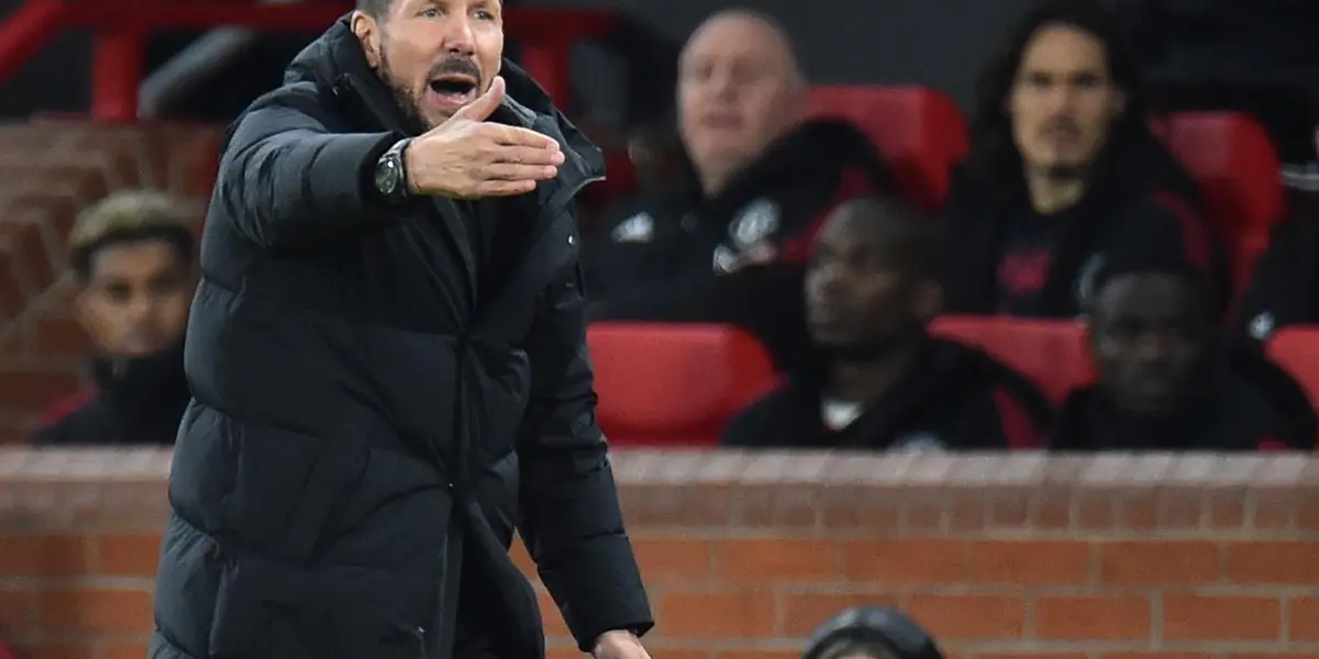 El DT del Colchonero se mostró feliz con el triunfo de su equipo en Old Trafford y la clasificación a los cuartos de final de la Champions League.