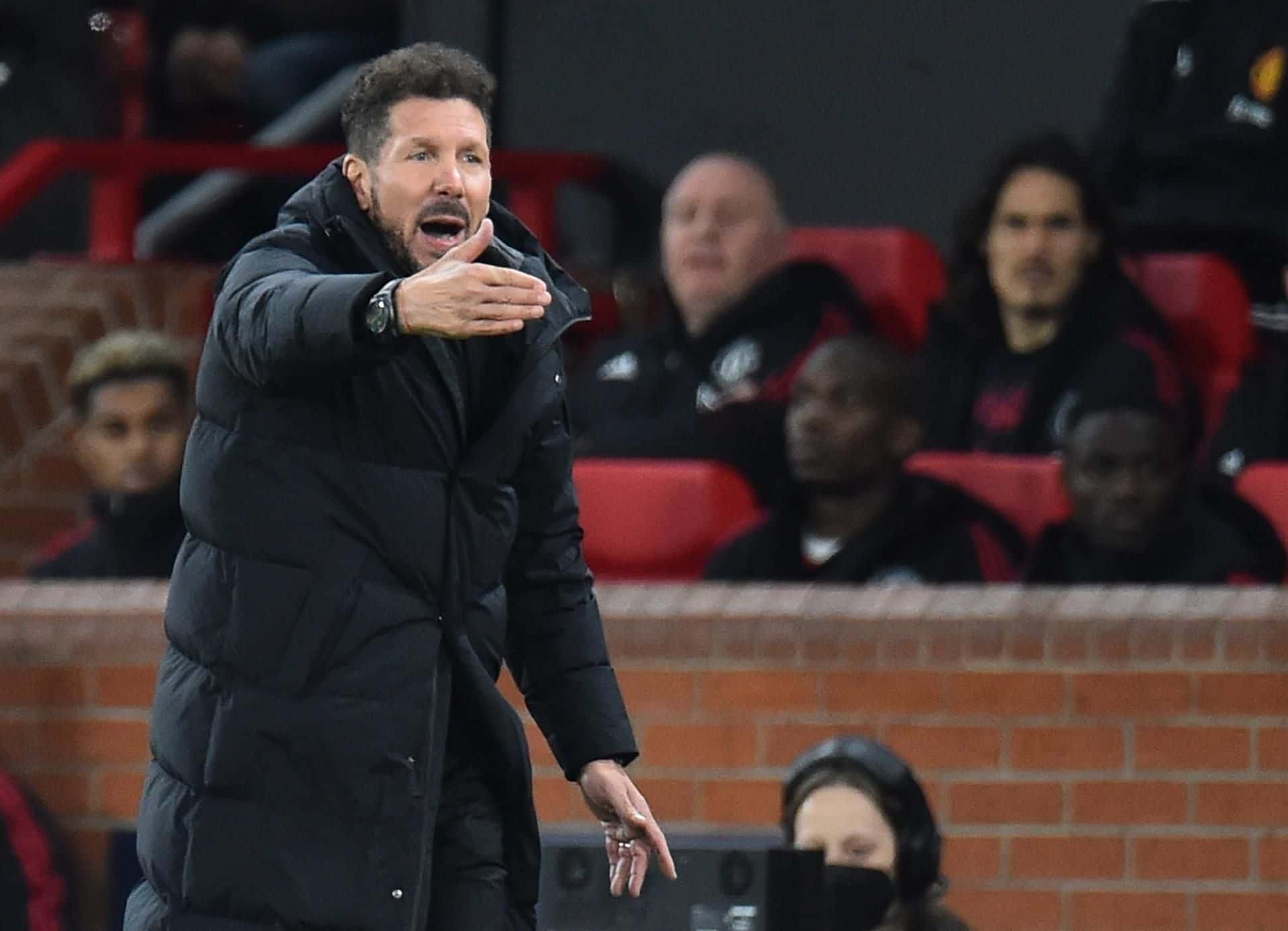 El DT del Colchonero se mostró feliz con el triunfo de su equipo en Old Trafford y la clasificación a los cuartos de final de la Champions League.