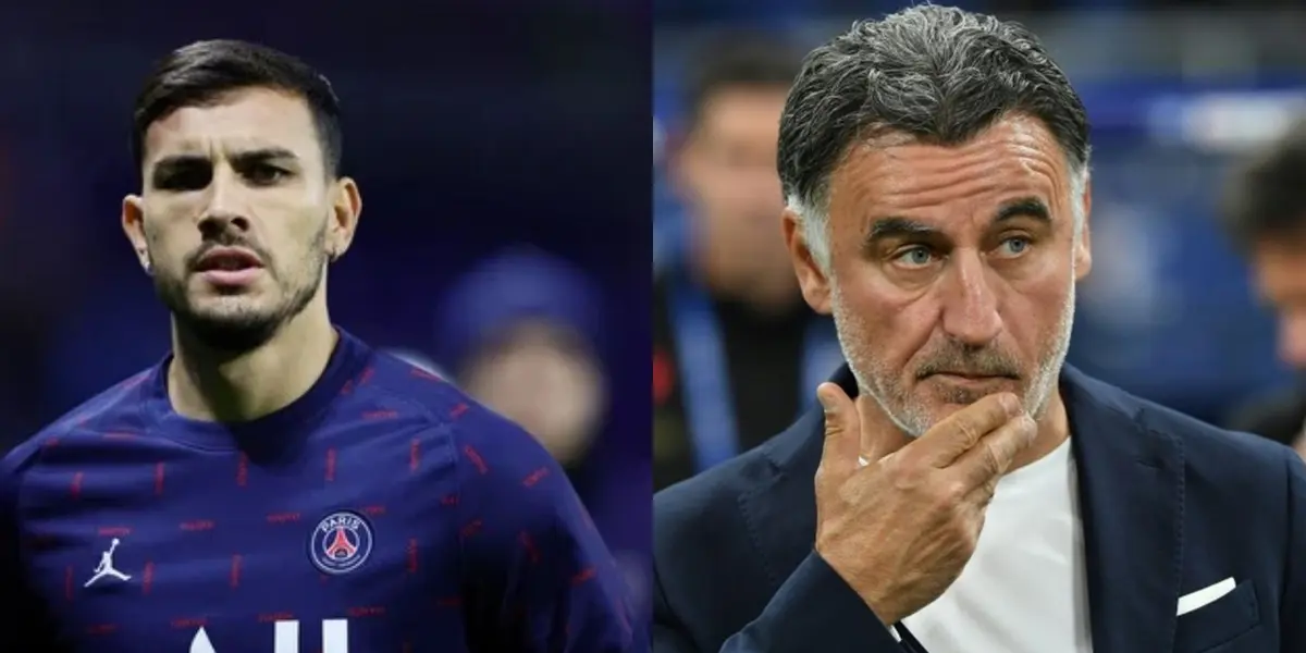 El DT del PSG aseguró que el argentino sigue siendo jugador del PSG.