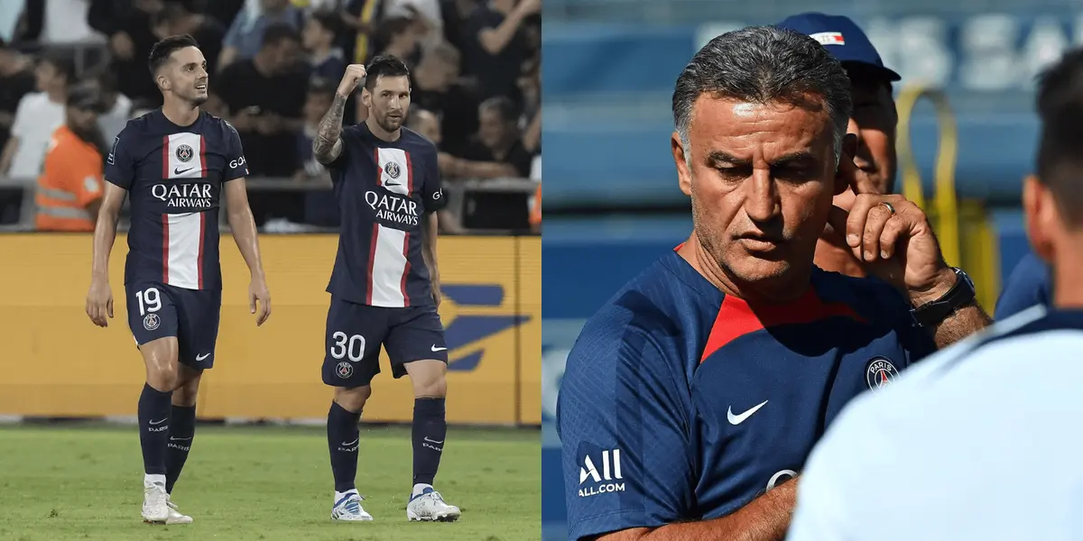 El DT francés confirmó la buena relación que tiene con el capitán de la selección argentina tras ganar su primer título con el PSG