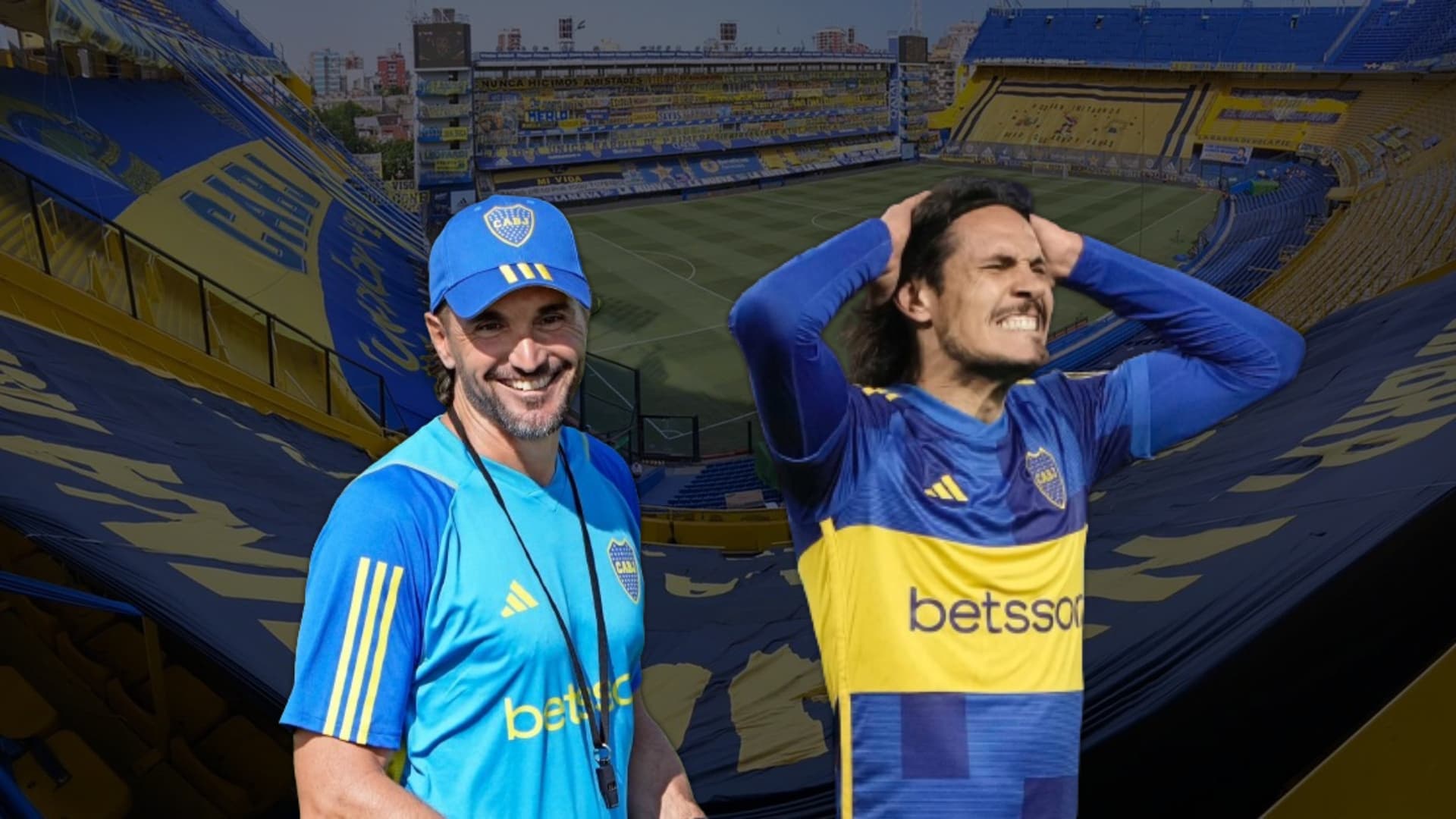 El DT tomó una medida con el delantero tras la ausencia que tendrá sin poder contar con Cavani.