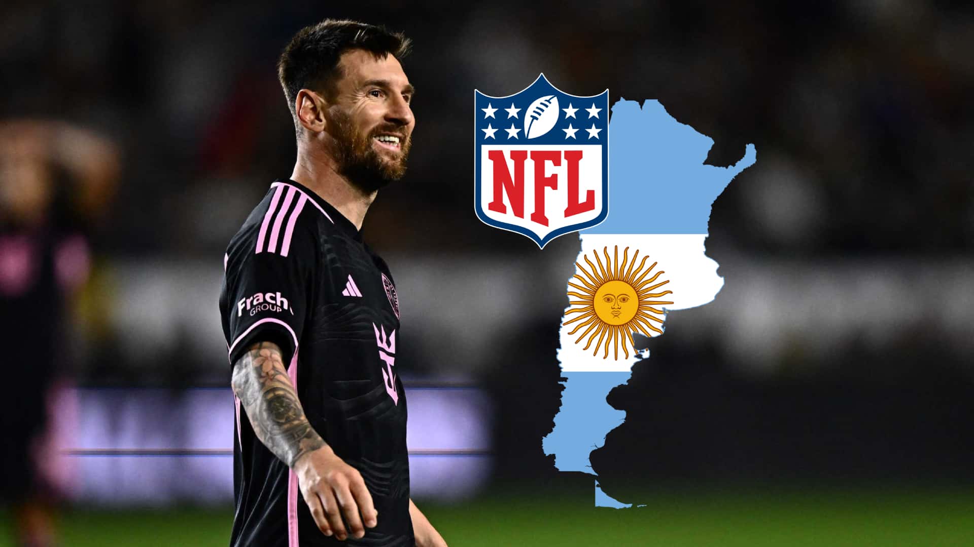 El efecto Messi impactó en la NFL y Argentina
