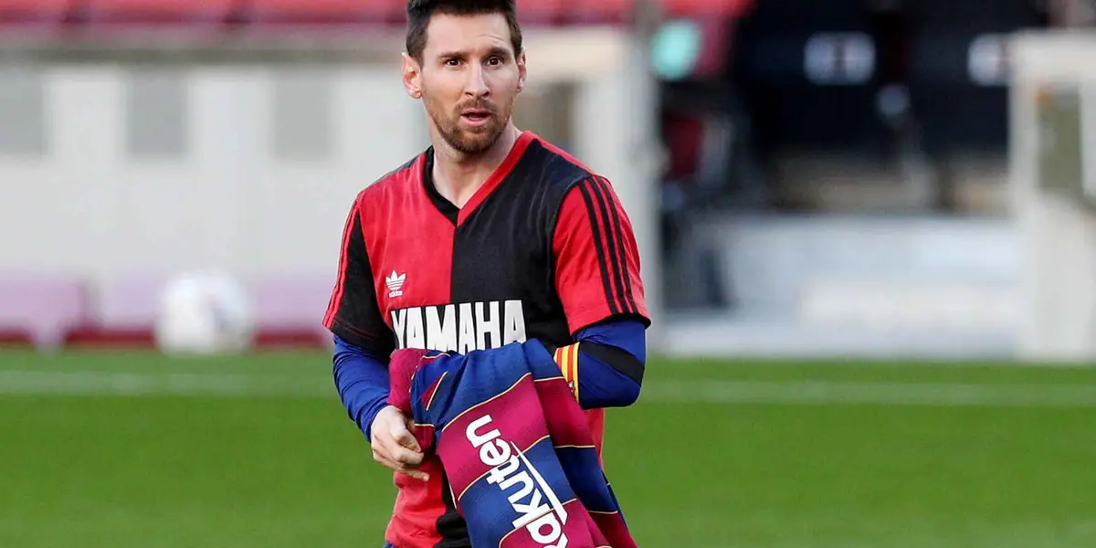 El elenco rosarino compartió un posteo reclamando a Lionel Messi. 