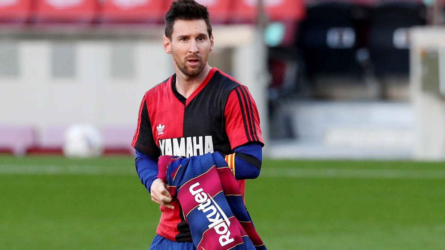 El elenco rosarino compartió un posteo reclamando a Lionel Messi.