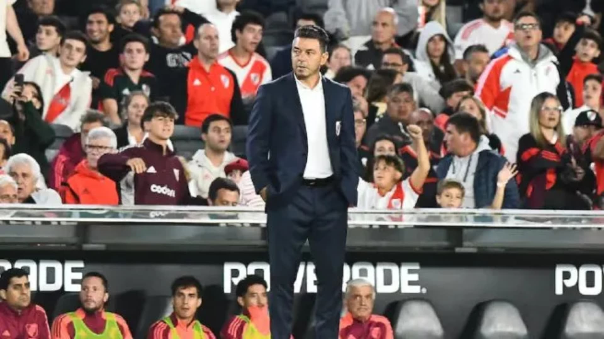 El enojo de Gallardo con los hinchas (TN)