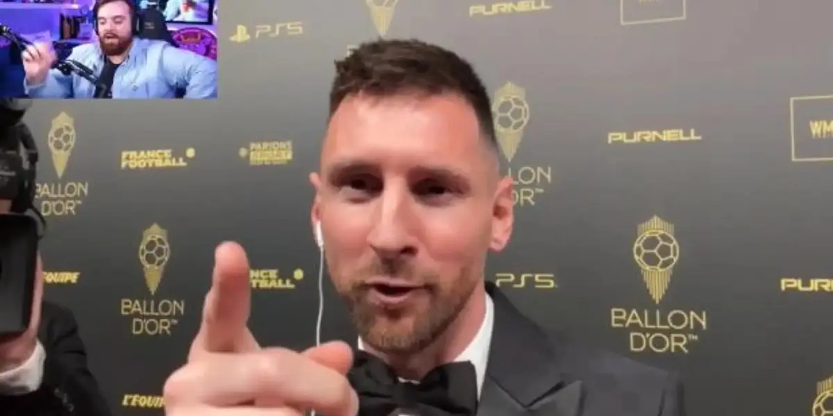 El enojo de Messi con Ibai podría ganar un premio