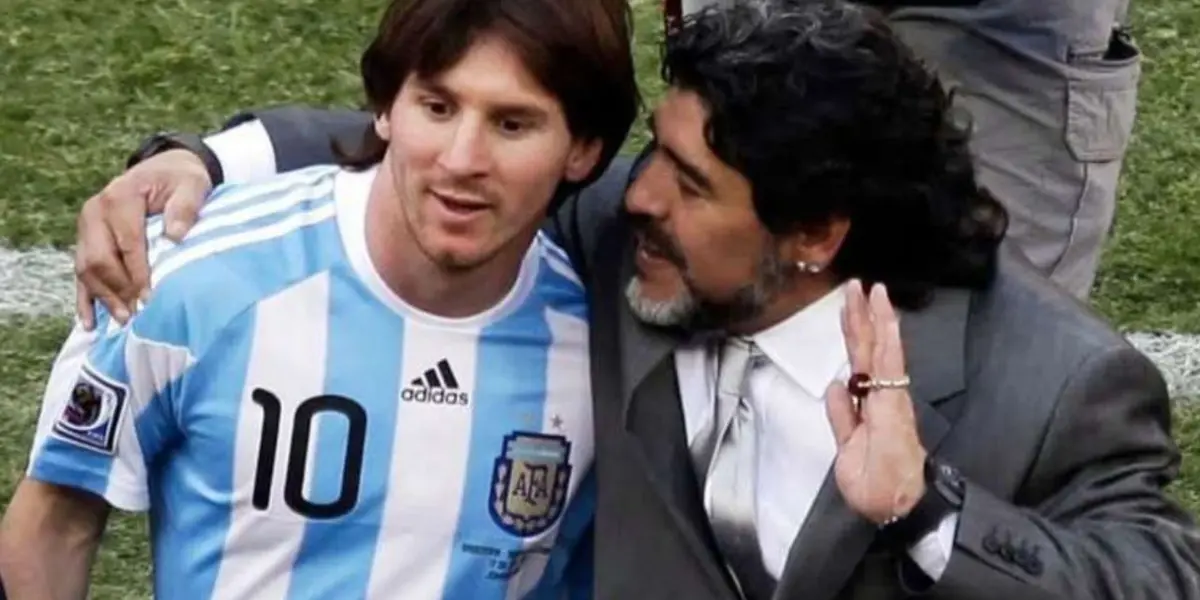 El ente madre del fútbol mundial lanzó un video en el que se pueden ver a los dos genios de la pelota en una combinación entre la Copa del Mundo de México 1986 y Rusia 2018.