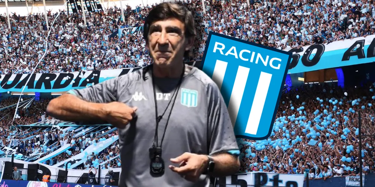 El entrenador de la "Academia" tuvo un lindo momento con los fanáticos