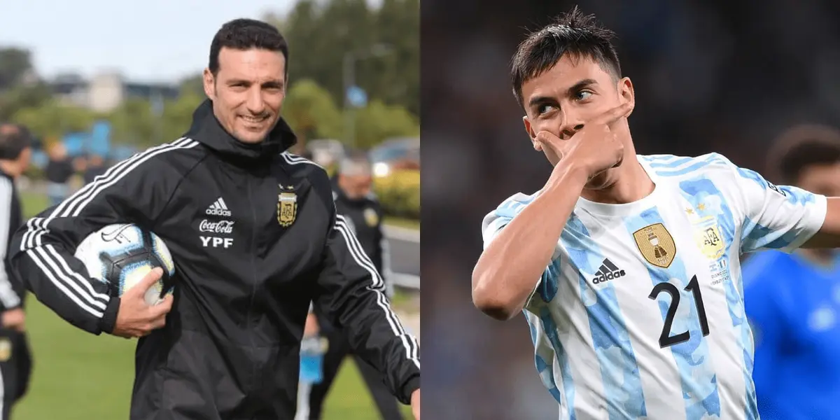 El entrenador de la Albiceleste destacó que la Joya haya llegado a la Roma, pero aún no asegura su presencia en Qatar