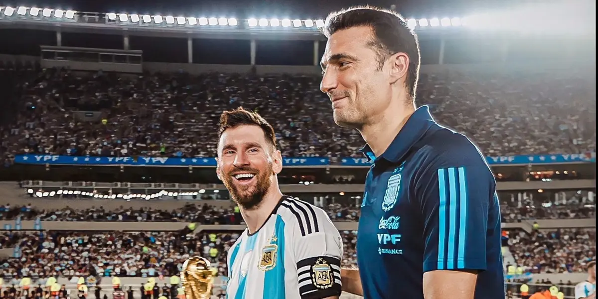 El entrenador de la Albiceleste fue consultado sobre el futuro de la Pulga.