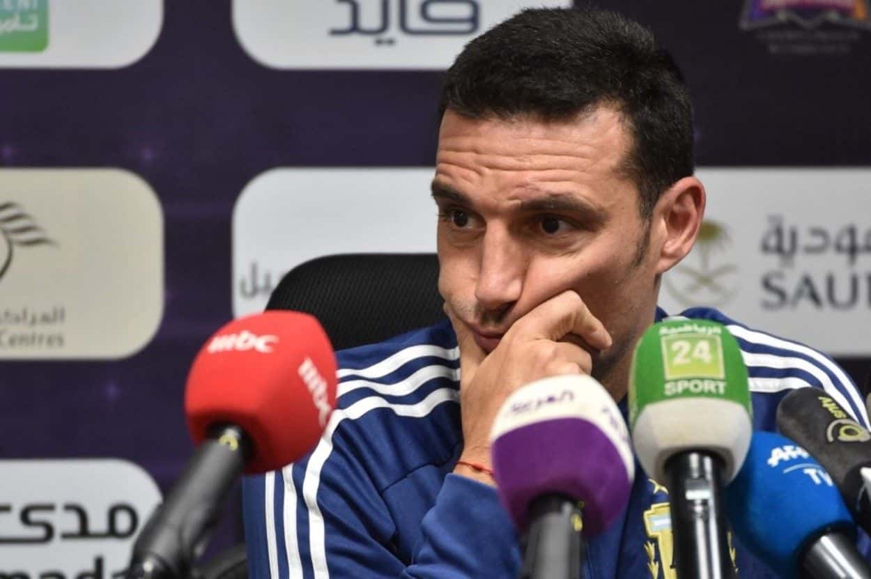 El entrenador de la Selección Argentina habló del estado de salud de Julián Álvarez.