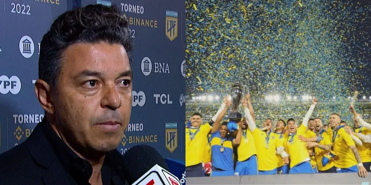 El entrenador de River decidió hablar con la prensa luego de ganarle a Racing y dejó un mensaje, con unas palabras ejemplares.