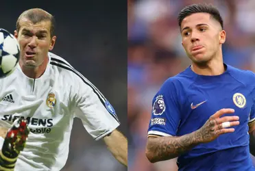 El entrenador del Chelsea señaló una similitud de la situación actual del volante con el inicio de Zinedine en Real Madrid.