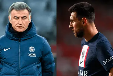 El entrenador del cuadro parisino defendió al capitán de la selección argentina, ante los silbidos que recibió en el Parque de los Príncipes