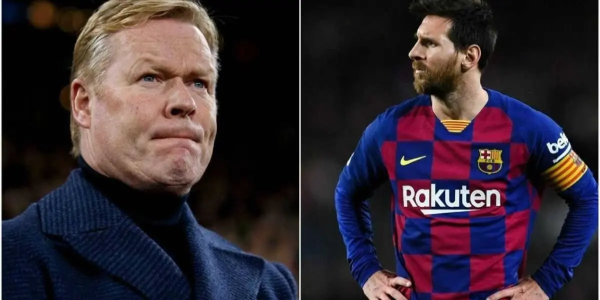 El entrenador del F.C Barcelona y un nuevo golpe bajo para Lionel Messi.