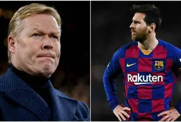 El entrenador del F.C Barcelona y un nuevo golpe bajo para Lionel Messi.