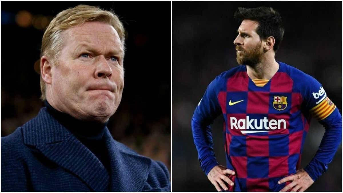 El entrenador del F.C Barcelona y un nuevo golpe bajo para Lionel Messi.