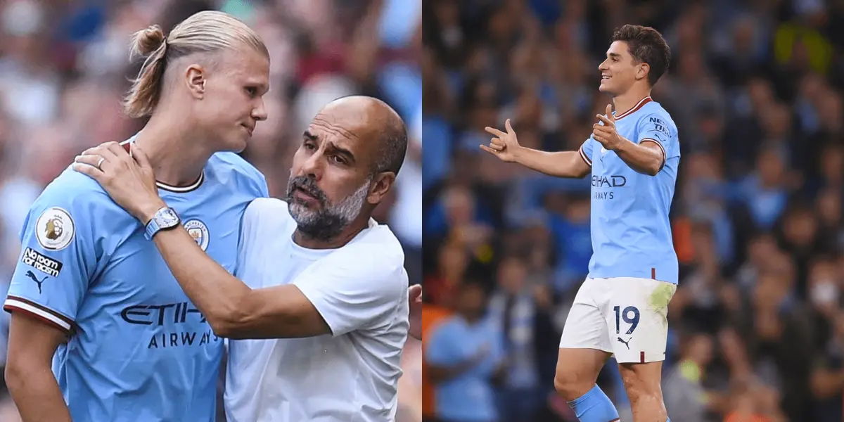 El entrenador del Manchester City volvió a destacar la presencia del noruego