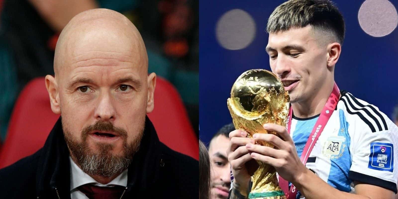 El entrenador del Manchester United se mostró contento por el título que logró Licha, pero lo criticó y hay polémica.