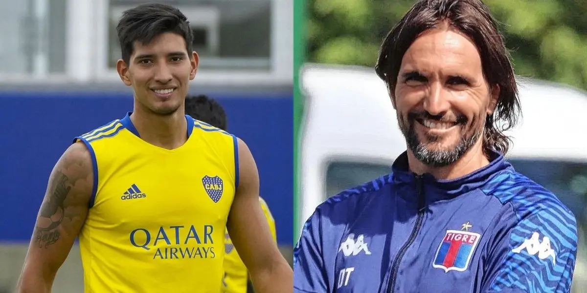 El entrenador del Matador Diego Martínez expresó tener intenciones de fichar a dos futbolistas del Xeneize.