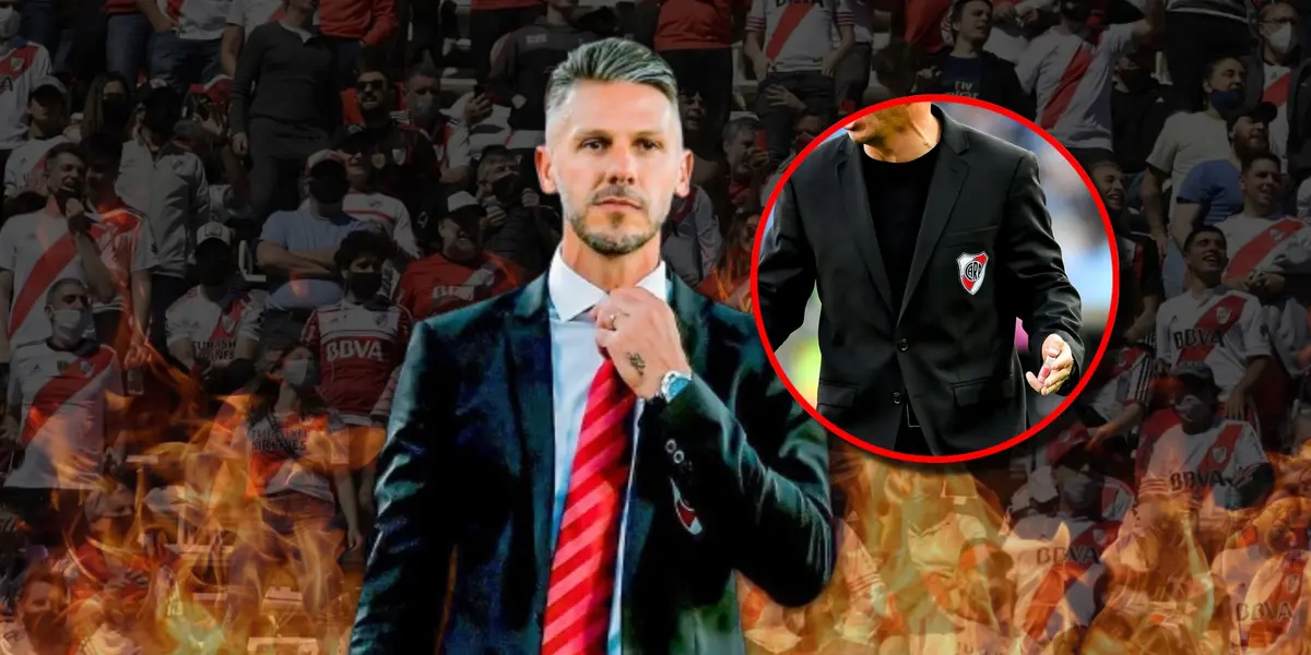 El entrenador del Millonario es cuestionado por gran parte de la hinchada.