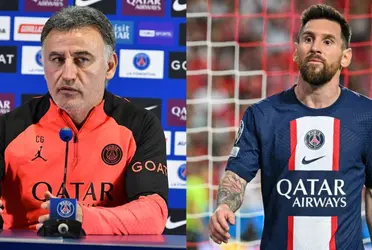 El entrenador del PSG se refirió a la situación del argentino y se mostró en desacuerdo con la decisión del club