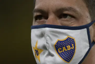 El entrenador del Xeneize se refirió al 0-0 en la Bombonera frente al Halcón, por la fecha 11 de la Liga Profesional.