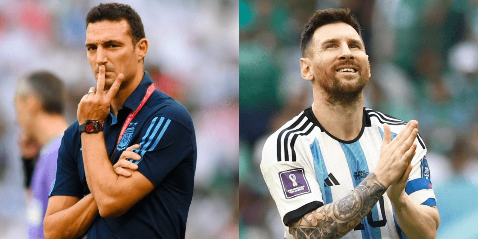 El entrenador descartó cualquier lesión del capitán de la selección argentina y dijo que está listo para medir a México