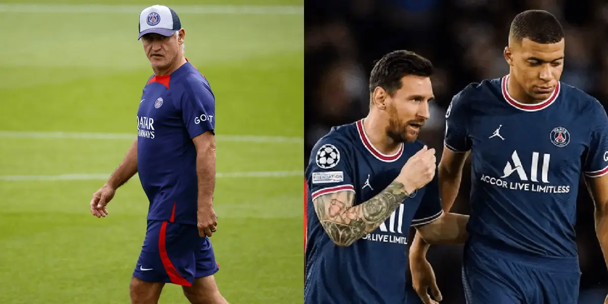 El entrenador dio detalles sobre su llegada al conjunto parisino y confirmó que Donatello no tenía la más mínima idea