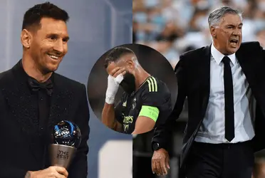 El entrenador dio una cátedra cuando se refirió a los premios otorgados a Leo, Scaloni y Dibu Martínez