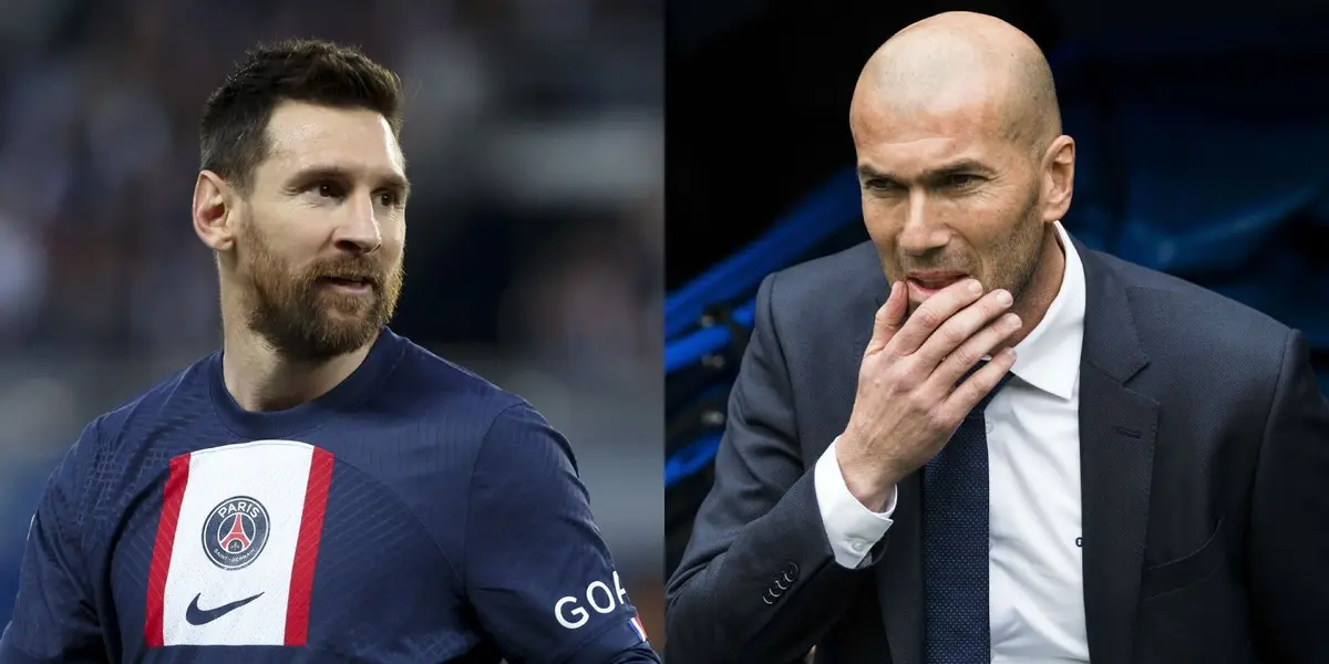 No quiso dirigir a Lionel Messi en PSG, ahora el karma golpea a Zinedine Zidane