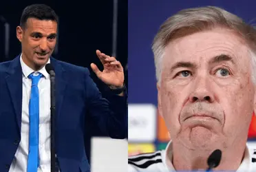 El entrenador italiano decidió no asistir a la gala de premiación de los The Best, donde el DT de Argentina se llevó el premio