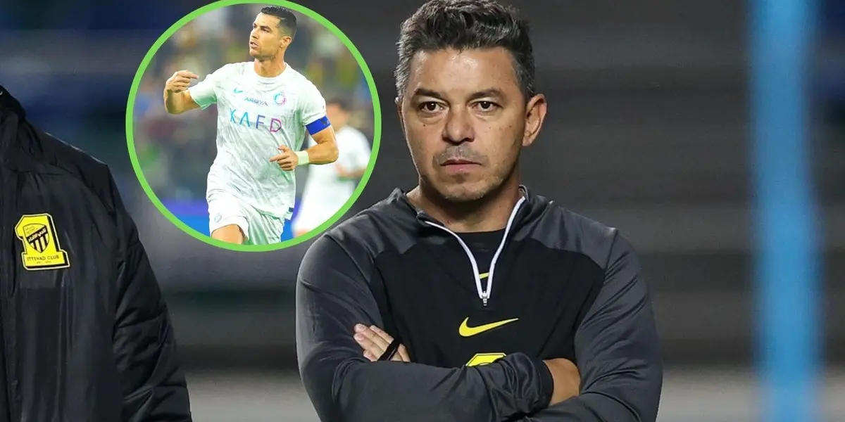 El entrenador más exitoso de la historia de River Plate no la pasa bien en el Al-Ittihad.