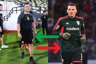 El entrenador más ganador de la historia de River podría llevarse al arquero del Millonario.