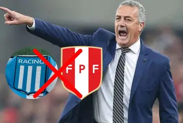 El entrenador rafaelino tuvo una reunión con la Academia y también sonaba para la selección incaica.