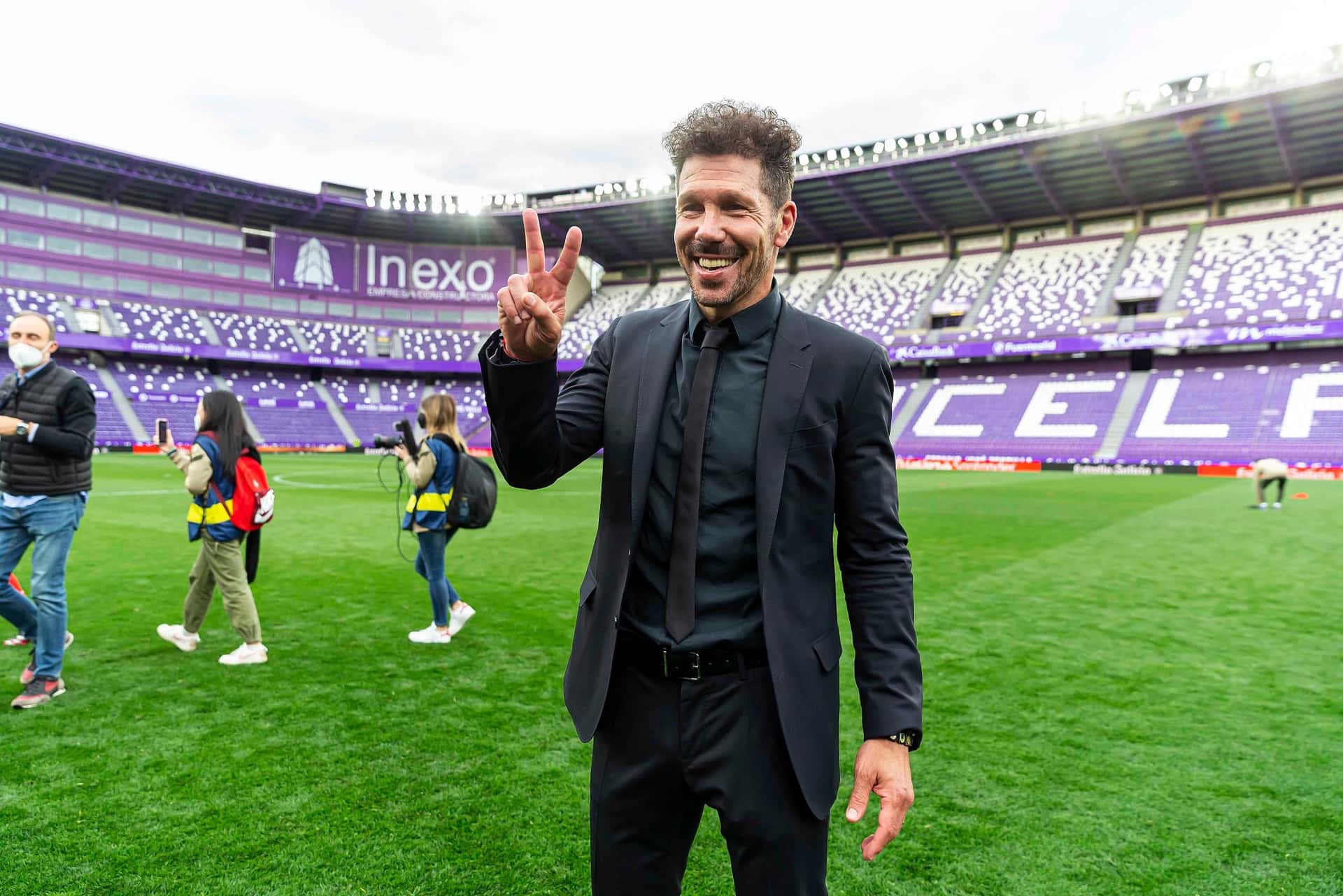 El entrenador se afianza como ídolo del equipo Colchonero.