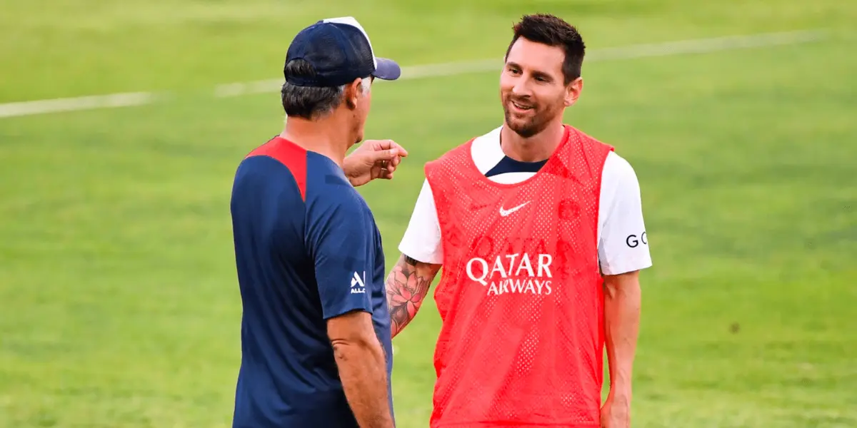 El entrenador se refirió al acuerdo que existe entre la directiva parisina y el campeón del mundo