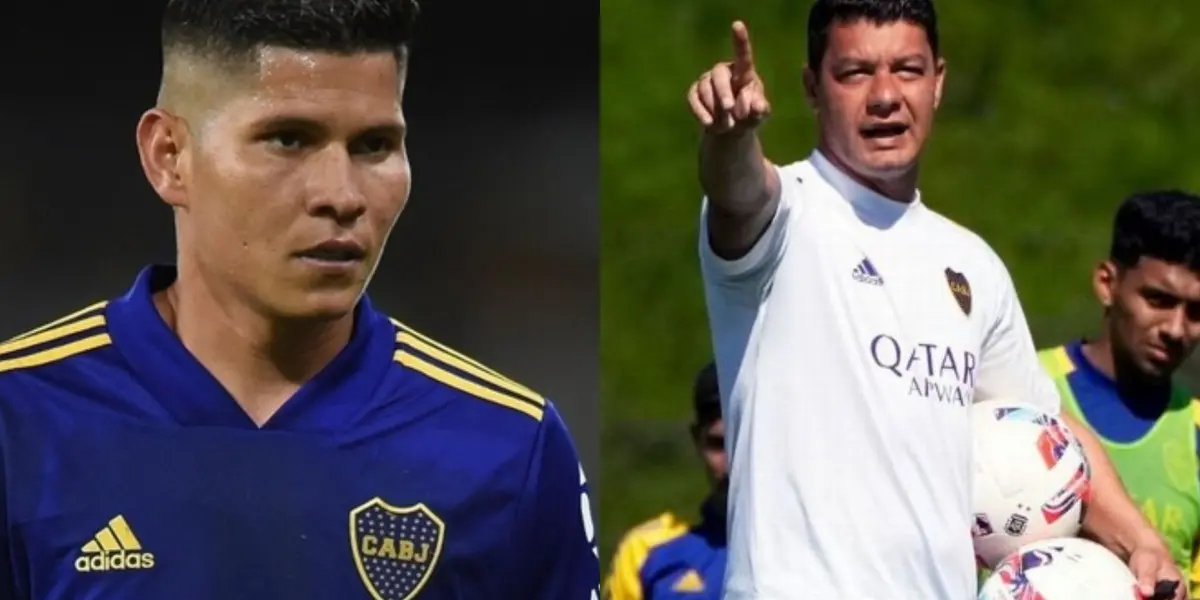 El entrenador Xeneize debió tomar una determinación ante el incumplimiento del futbolista.