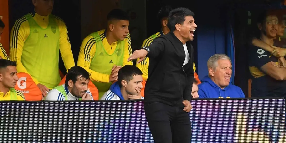 El entrenador Xeneize ultima detalles para el duelo liguero del jueves y podría perder a una pieza fundamental para él.