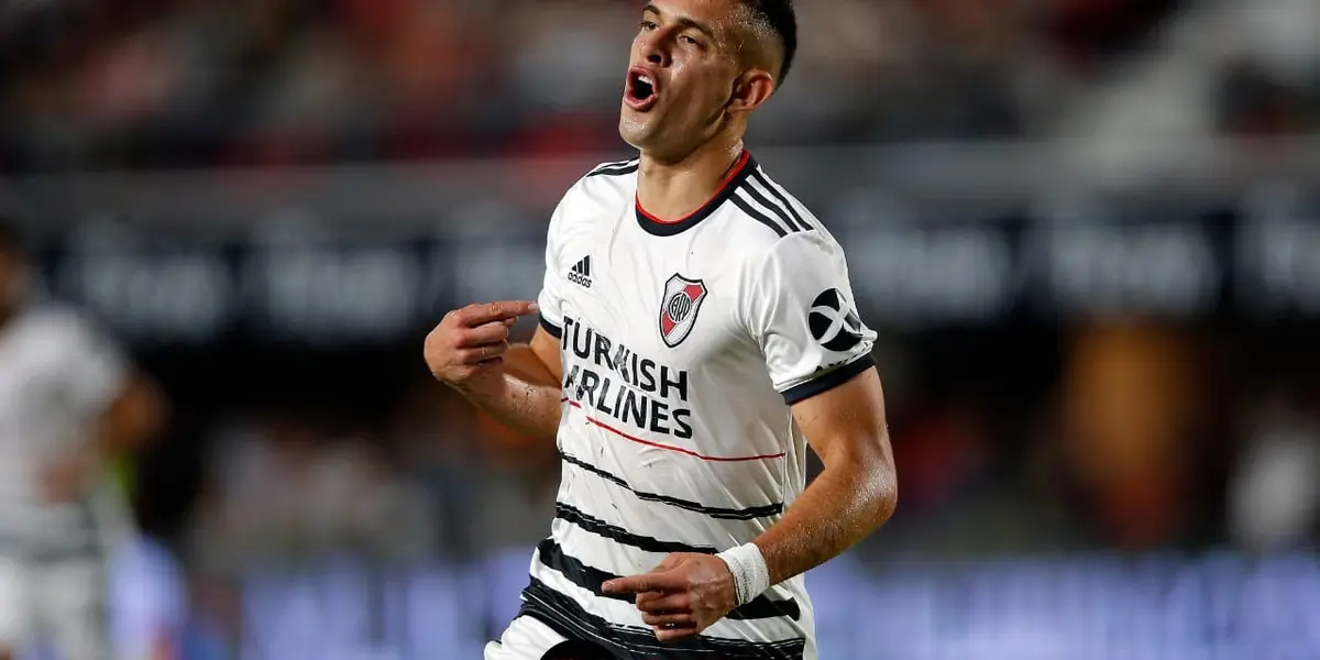 El equipo brasileño se bajó de las negociaciones por el delantero de River Plate.