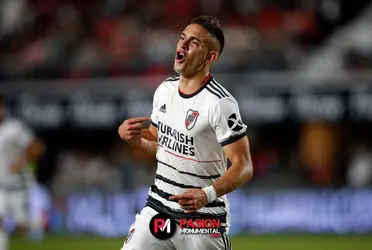 El equipo brasileño se bajó de las negociaciones por el delantero de River Plate.