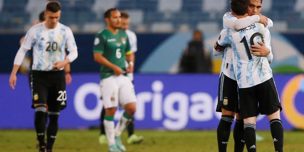 El equipo dirigido por Lionel Scaloni cerró la fase de grupos de la Copa América con una contundente victoria por 4-1.