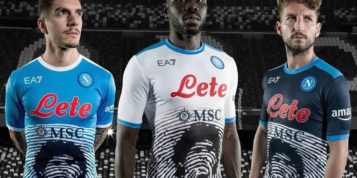 El equipo italiano tendrá que eliminar la foto de ‘Pelusa’ que habían colocado en su camiseta homenaje.