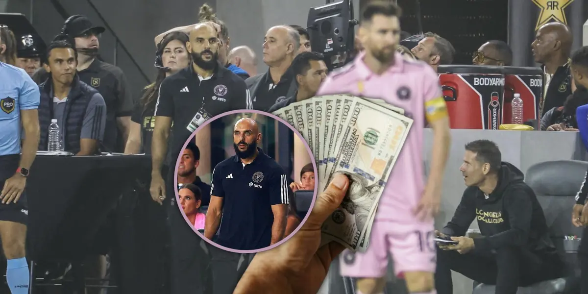 El escolta del astro argentino percibe un abultado salario por resguardar su integridad.