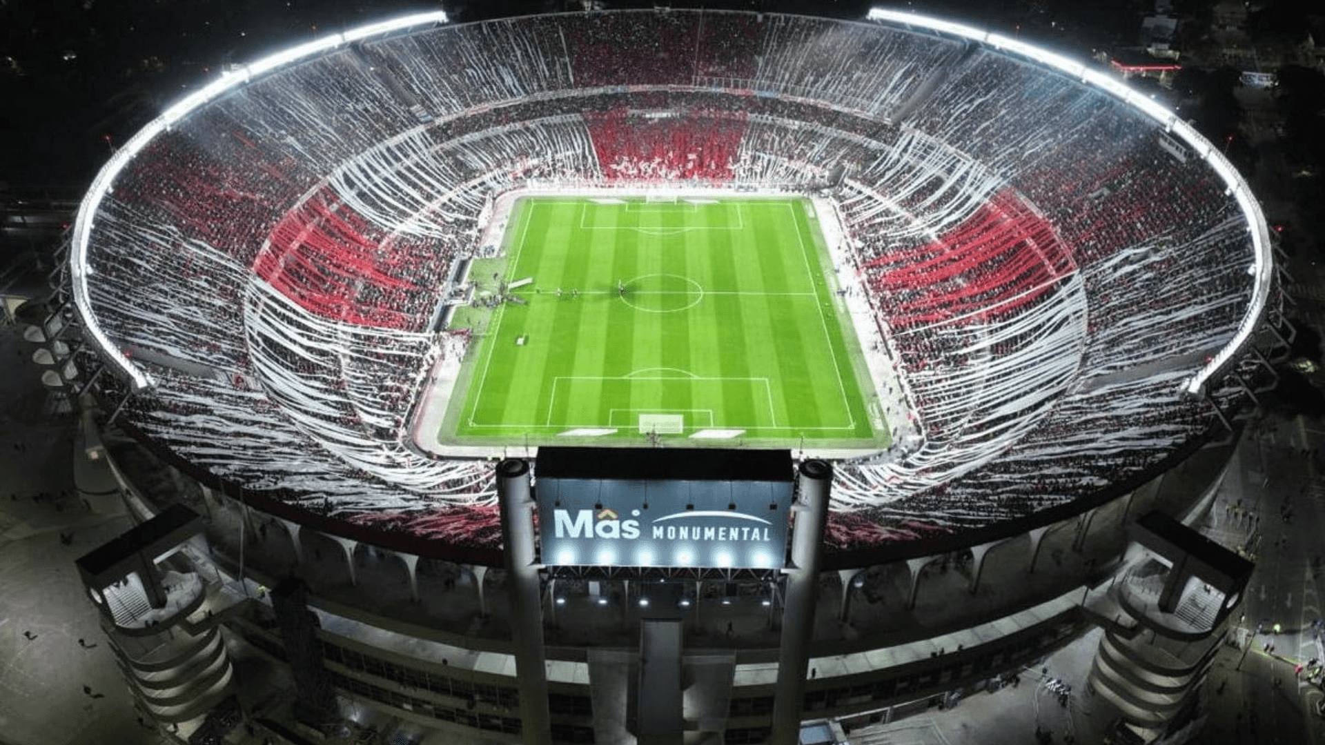 El estadio Monumental tiene una capacidad para más de 80.000 personas/ @Topmercado