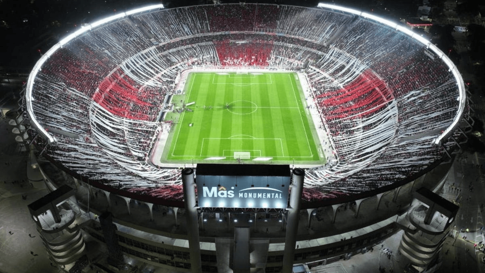 El estadio Monumental tiene una capacidad para más de 80.000 personas/ @Topmercado