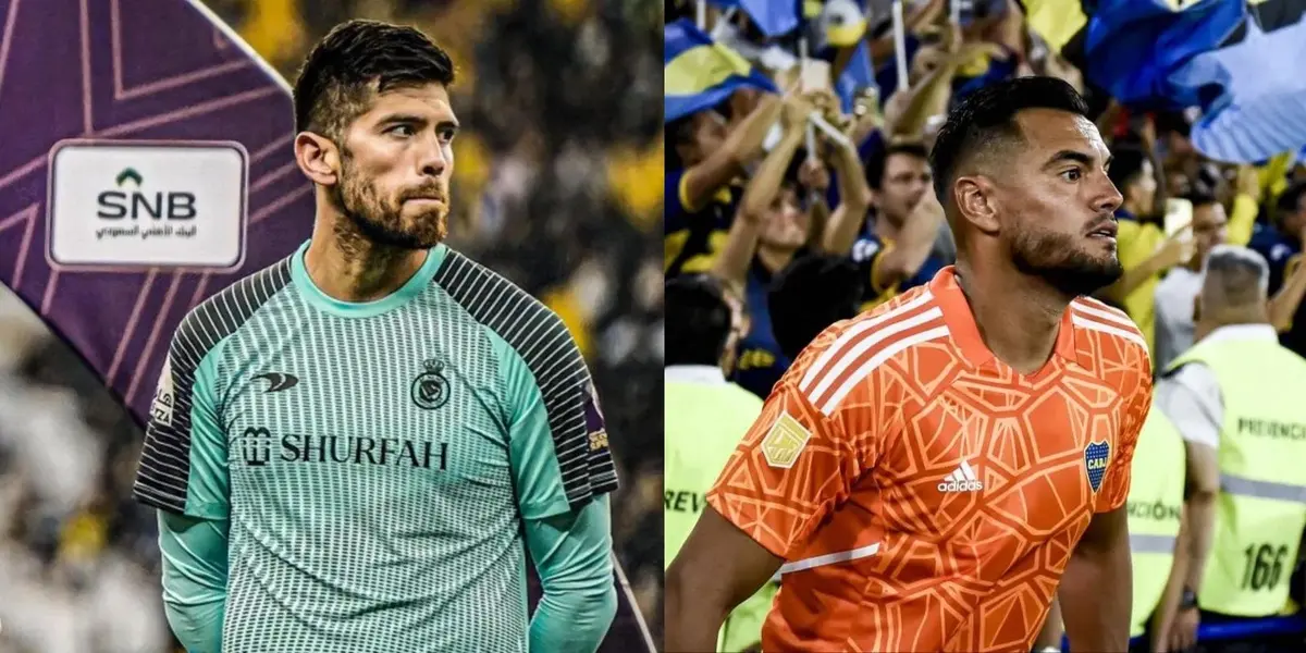 El ex arquero de la Selección Argentina hizo su estreno oficial en el Xeneize, y despertó comentarios.