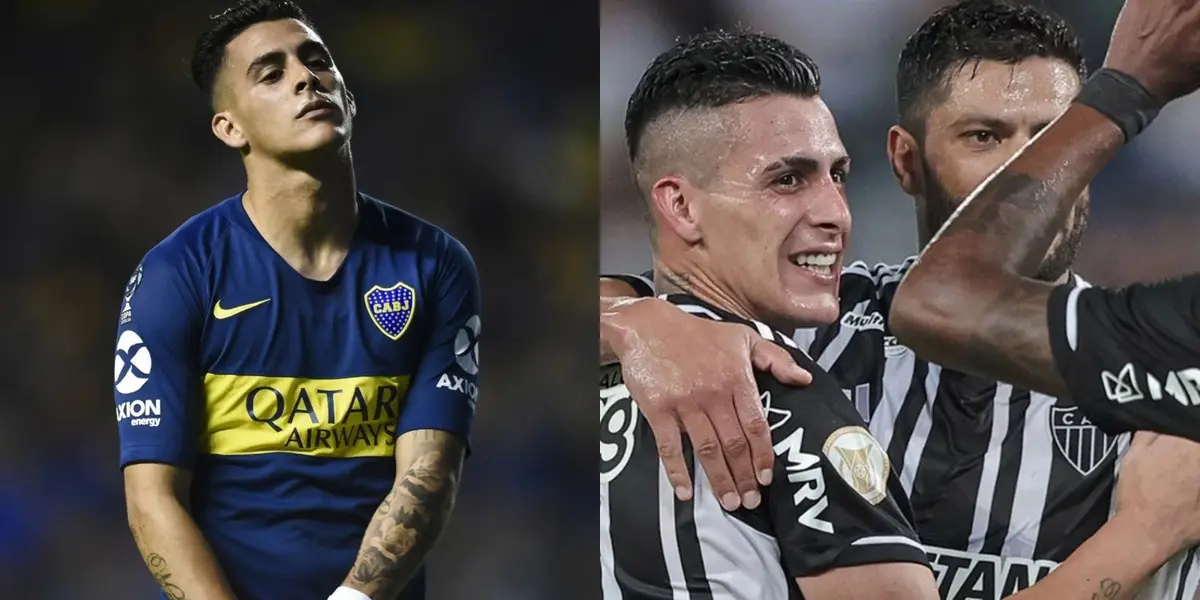 El ex delantero del Xeneize se fue peleado con la dirigencia y recaló en el Atlético Mineiro, en donde todo marcha distinto.